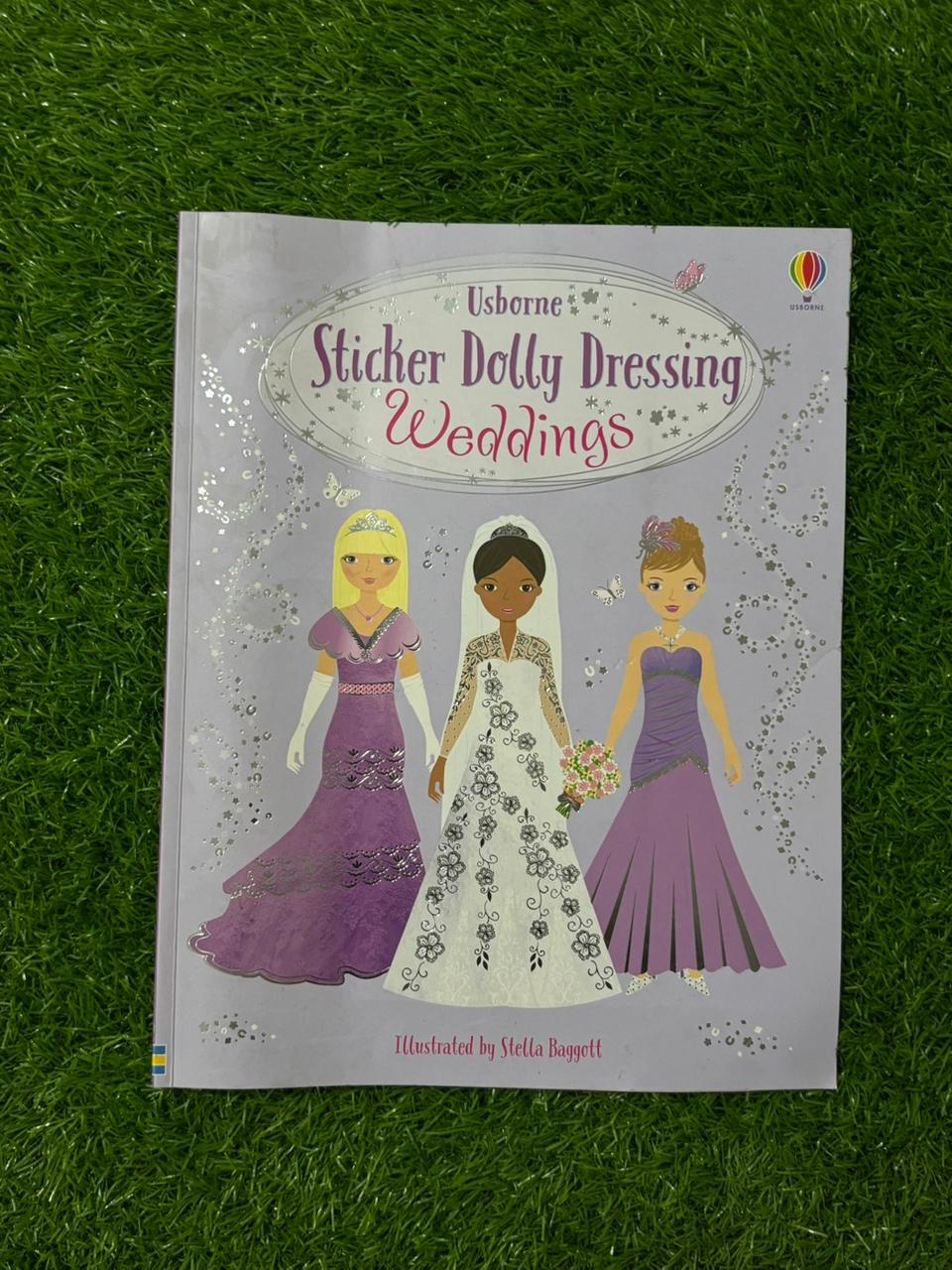 Sticker Dolly Dressing Weddings