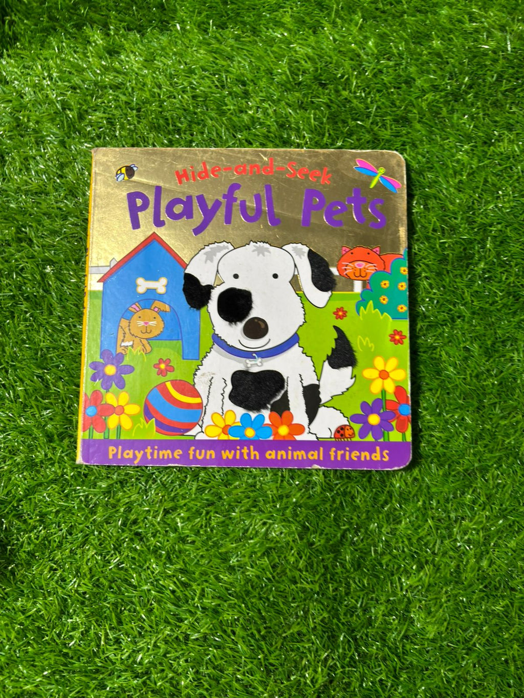Hide and Seek: Playful Pets: With Touch-and-Feel and Flaps to Lift By Igloo Boo