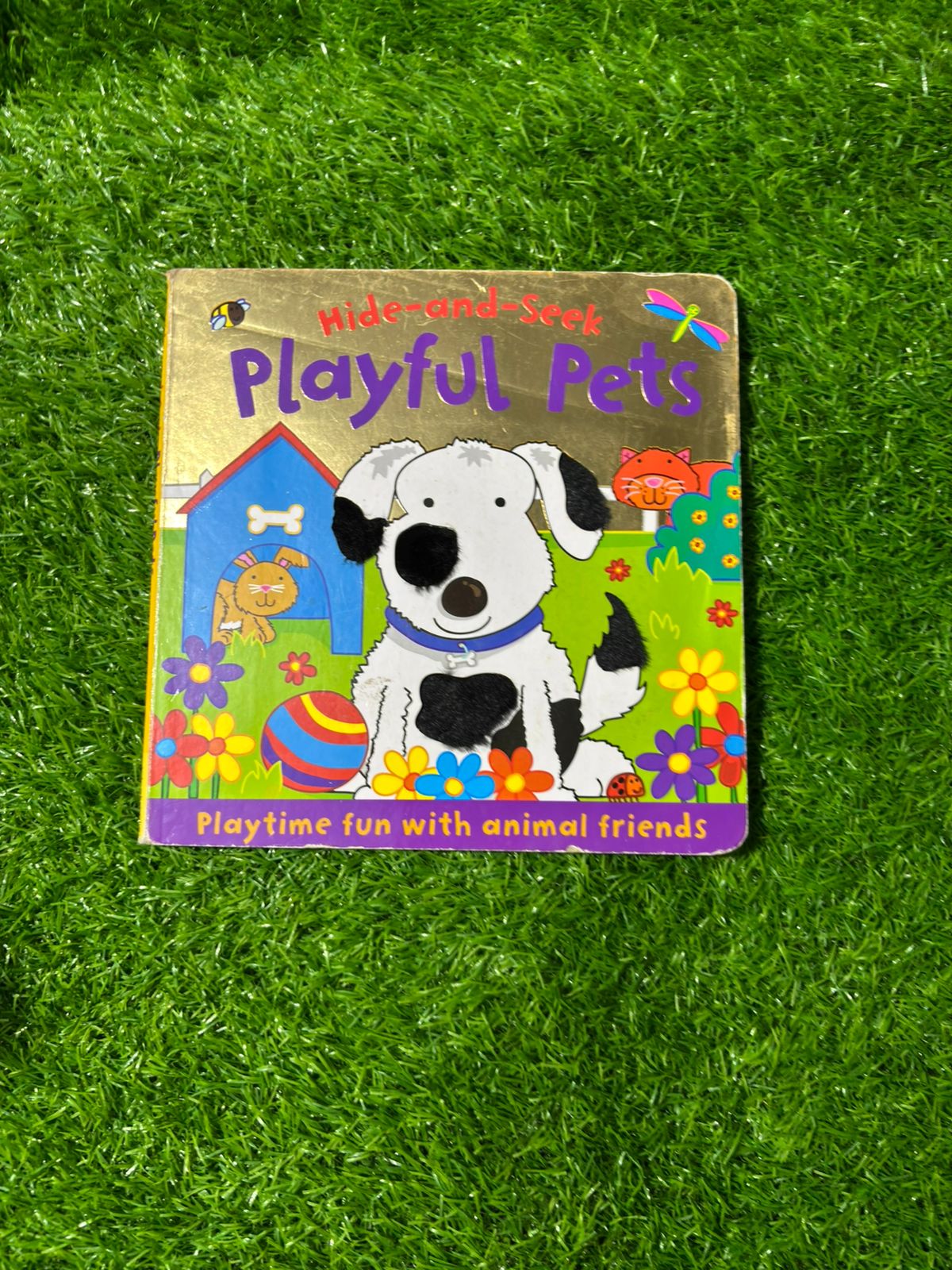Hide and Seek: Playful Pets: With Touch-and-Feel and Flaps to Lift By Igloo Boo