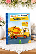 Jig saw Book Vehicles [Puzzles]