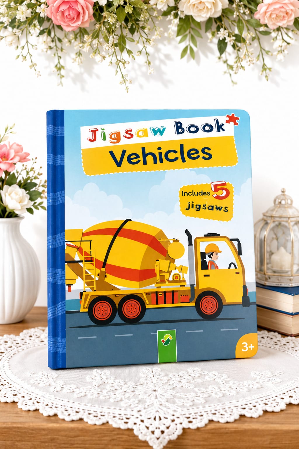 Jig saw Book Vehicles [Puzzles]
