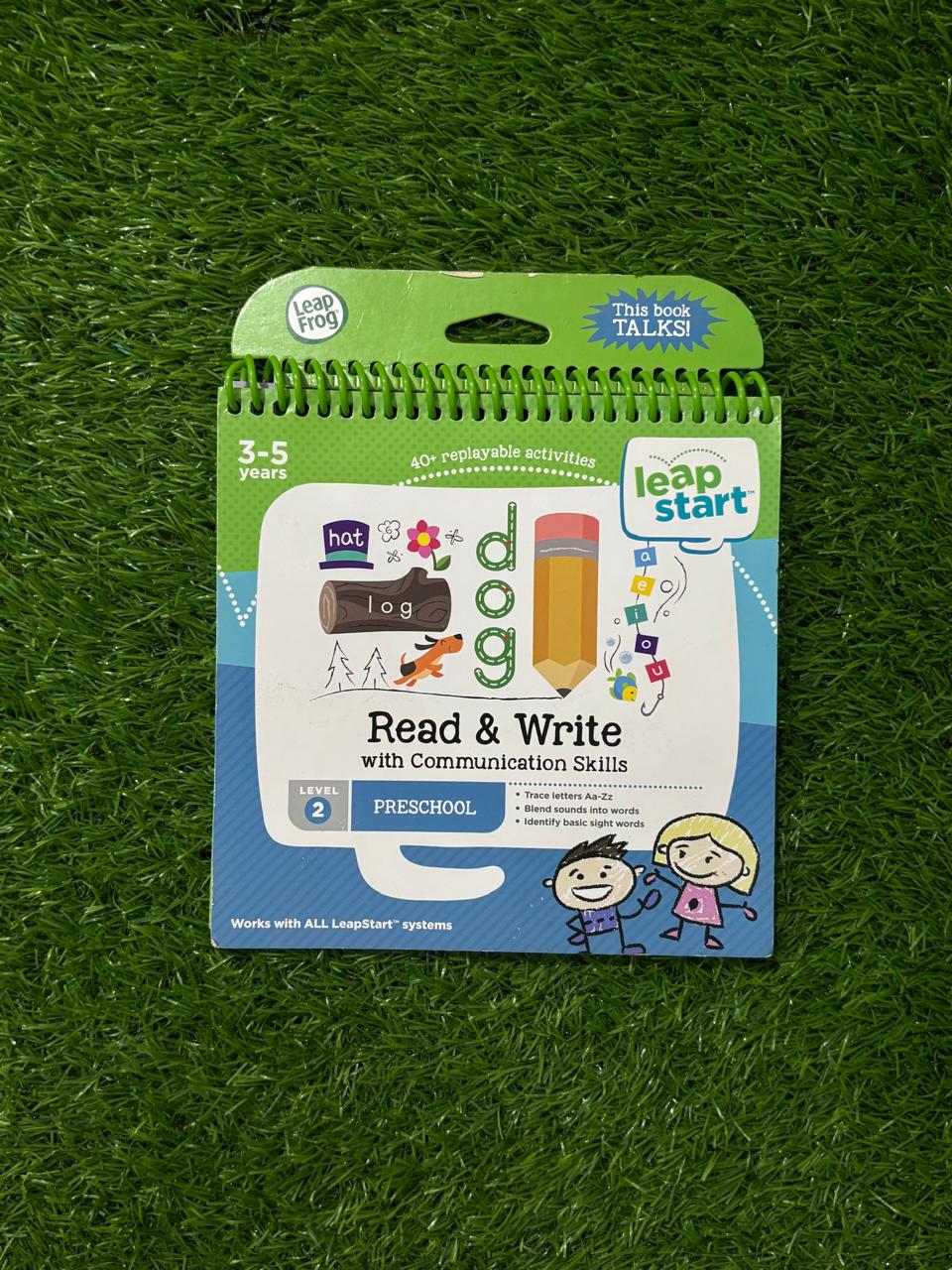 LeapFrog LeapStart Pre-Kindergarten Activity Book: Read and Write and Communication Skills
