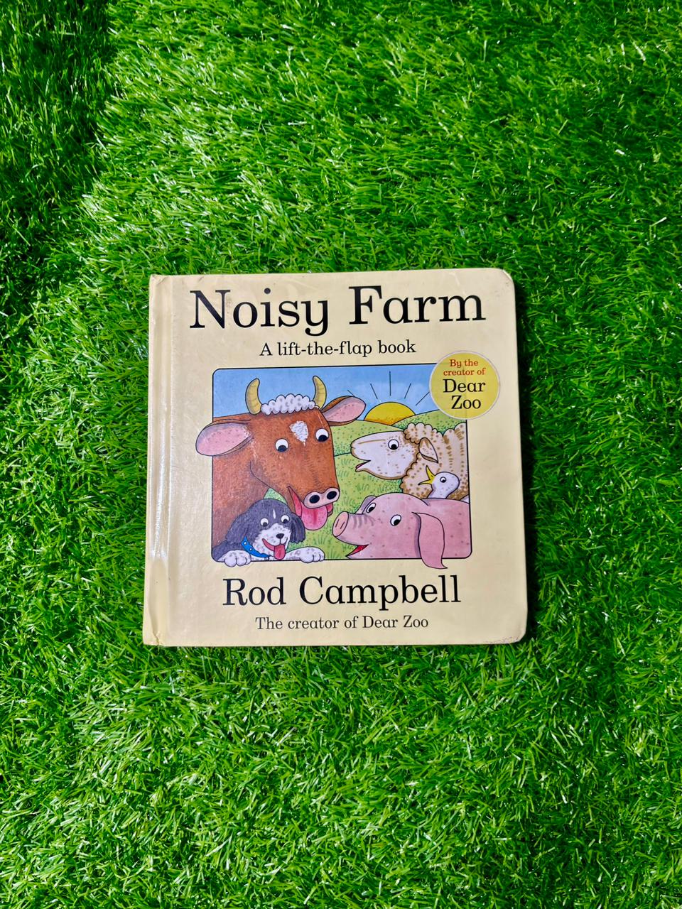 Noisy Farm: A lift-the-flap book (Preloved)