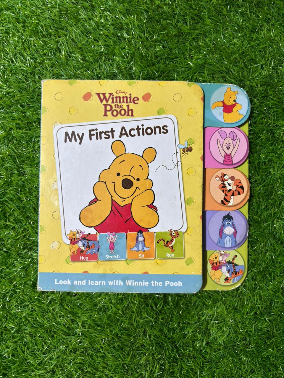 Disney Tabbed Board: Winnie the Pooh - My First Actions