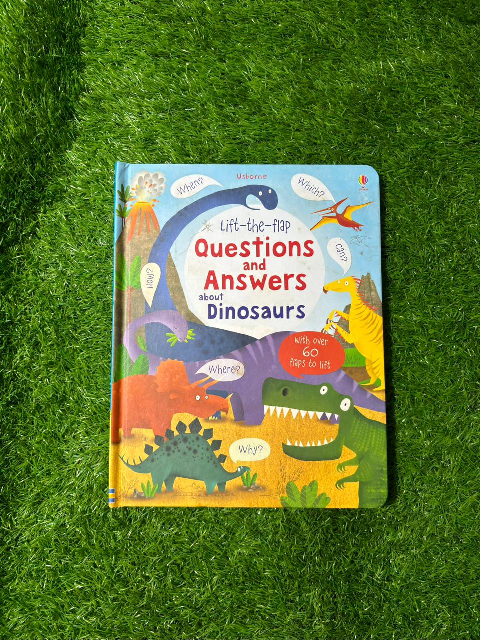 Lift-the-flap Questions and Answers about Dinosaurs Preloved Book