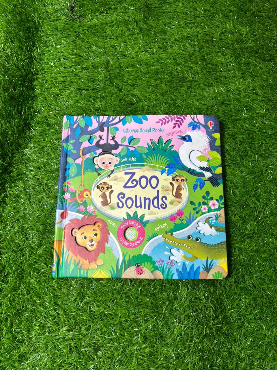 Zoo Sounds: A Colorful Interactive Book About Lions and Monkeys for Kids (Ages 3-5)