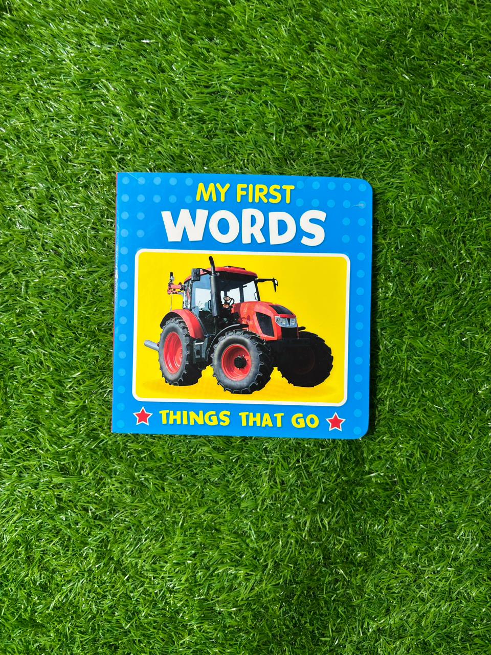My First Words - Things that Go - Board Book (Preloved)