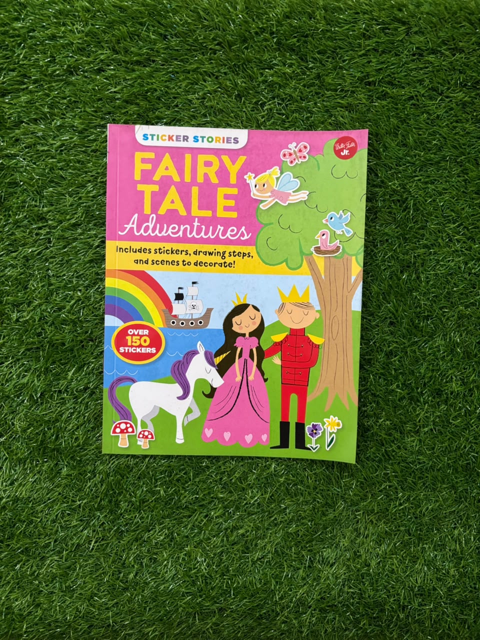 Sticker Stories: Fairy Tale Adventures: Includes stickers, drawing steps, and scenes to decorate!