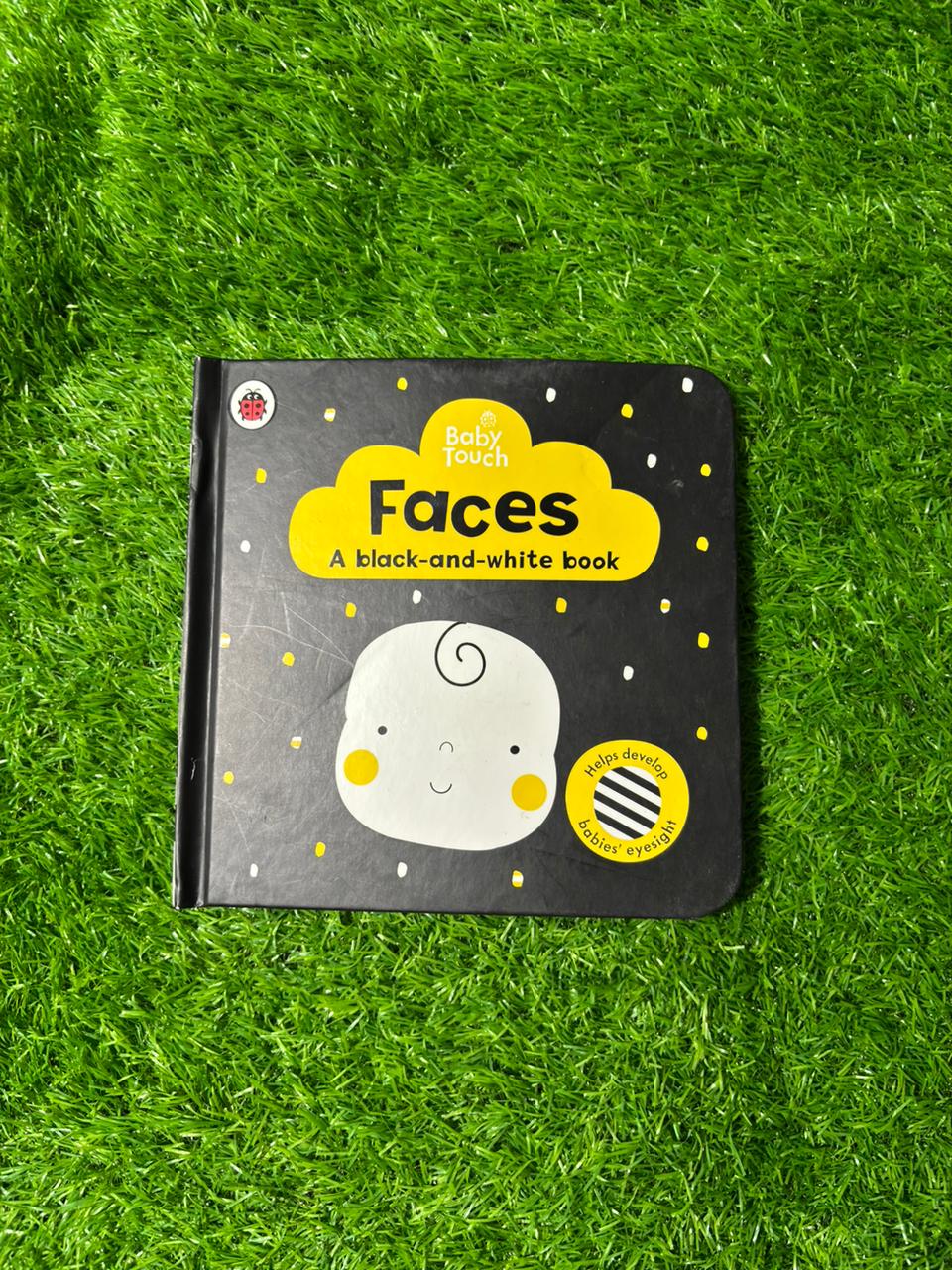 Baby Touch: Faces: a black-and white-book