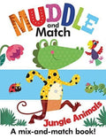 Muddle and Match Jungle Animals Board Book Preloved