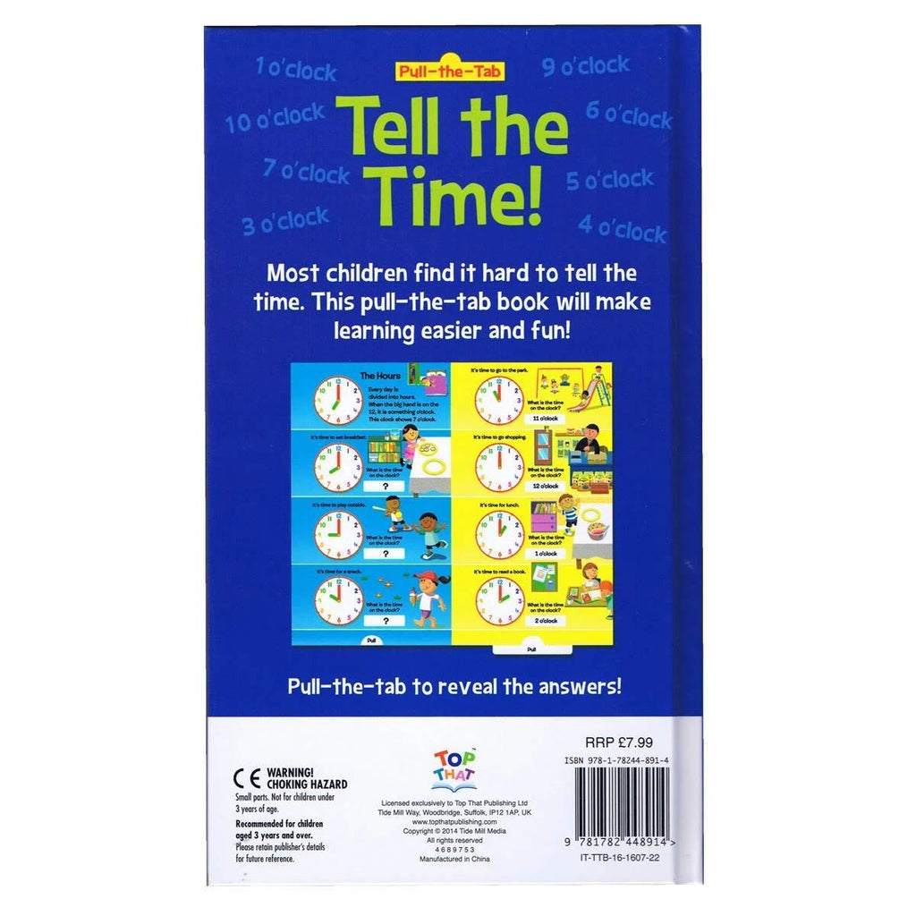 Pull-the-Tab Tell the Time! (Preloved)