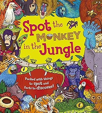 Spot the Monkey in the Jungle