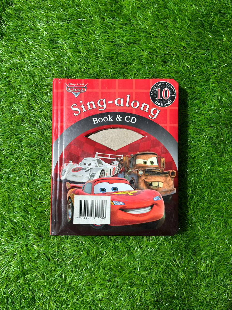 Disney Cars Sing Along Book without CD Preloved Book