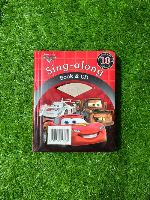 Disney Cars Sing Along Book without CD Preloved Book