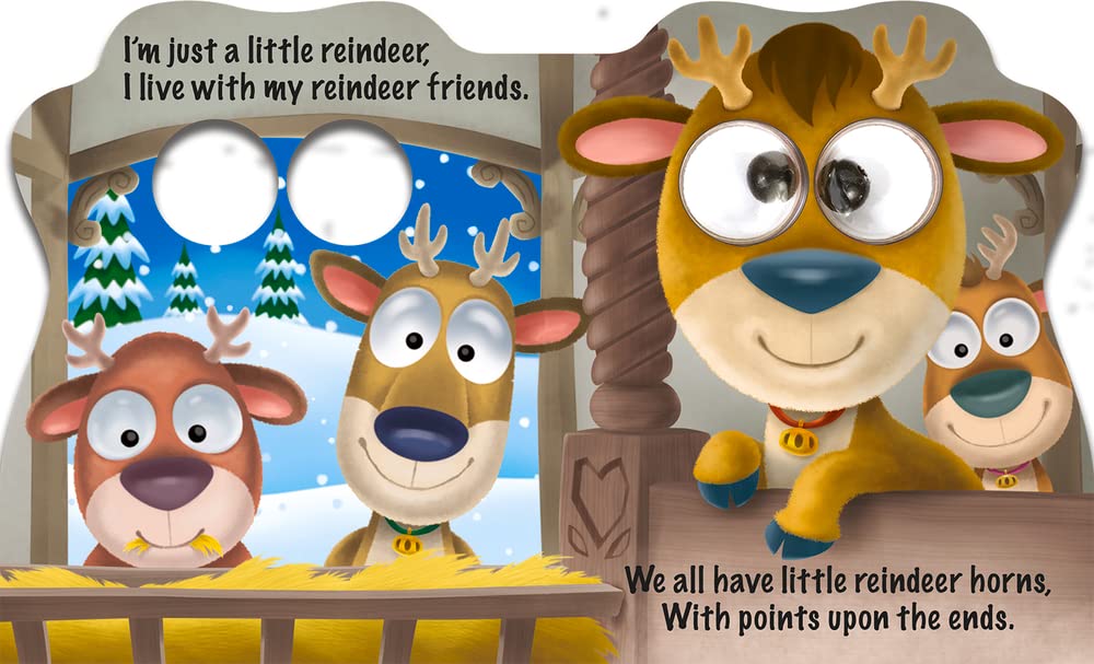 I'm Just a Little Reindeer (Googley-Eyed Board Books)