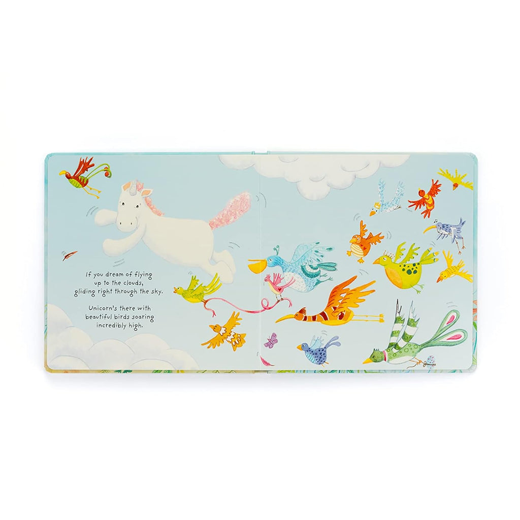Jellycat Unicorn Dreams Book - Board Book