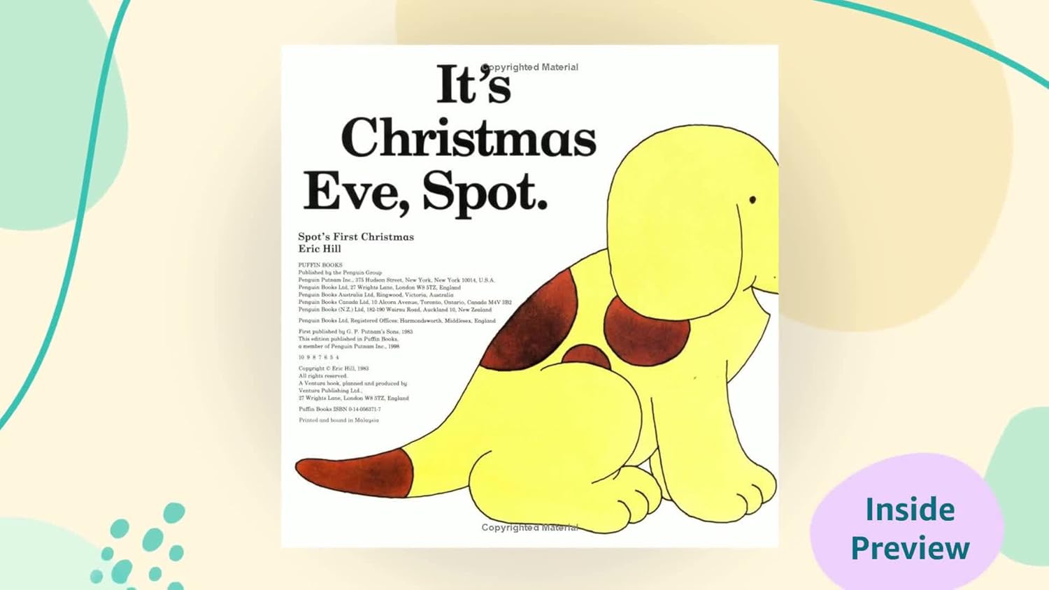 Spot's First Christmas (Preloved)