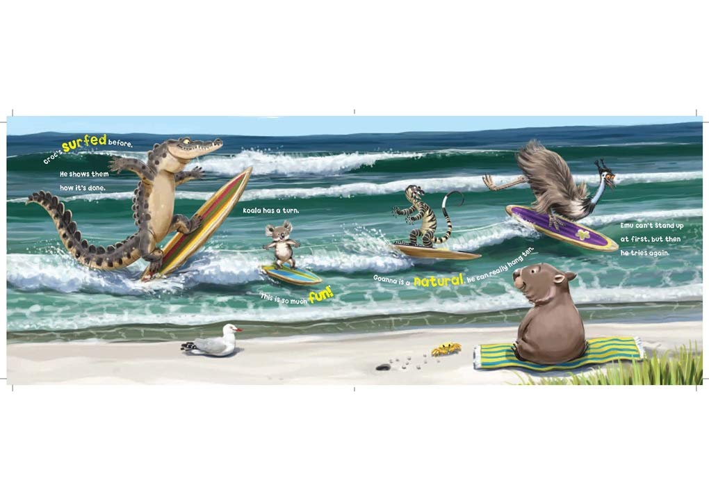 Wombat Went A' Surfing