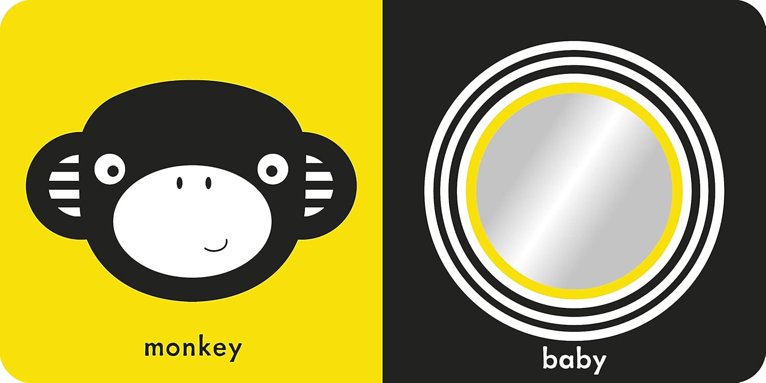 Baby Touch: Faces: a black-and white-book