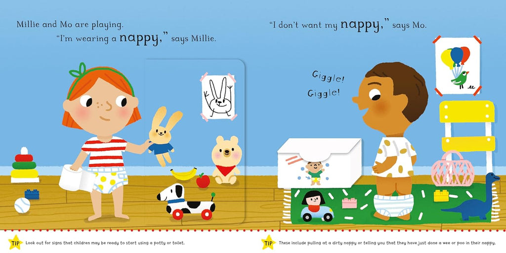 No More Nappies (Preloved Board Book)