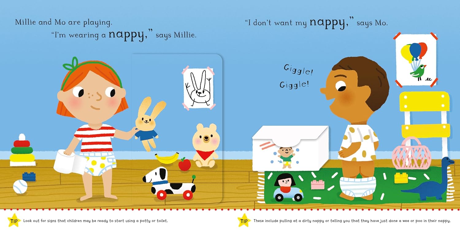 No More Nappies (Preloved Board Book)