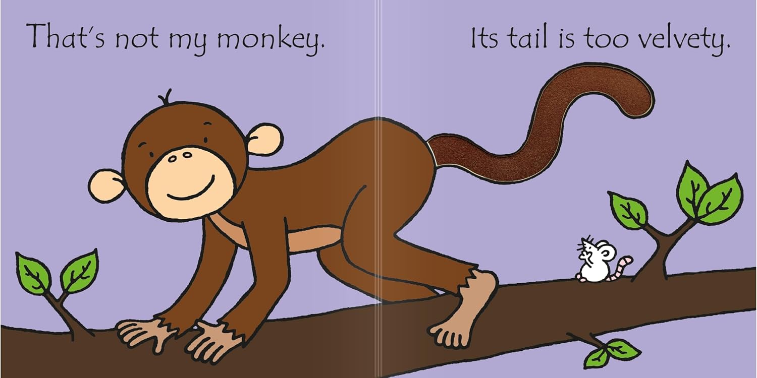 That's Not My Monkey Usborne Preloved Book