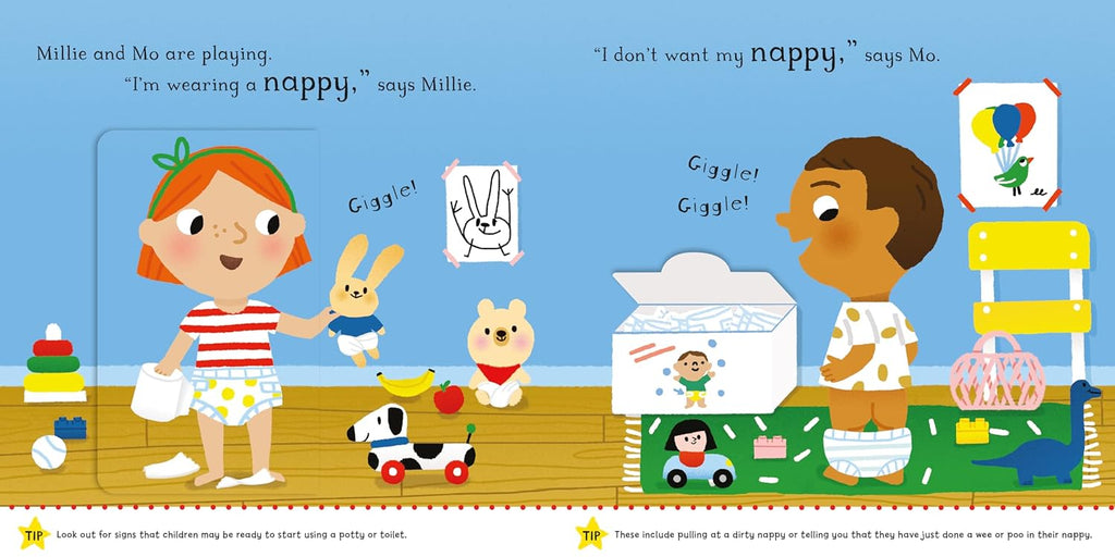No More Nappies (Preloved Board Book)