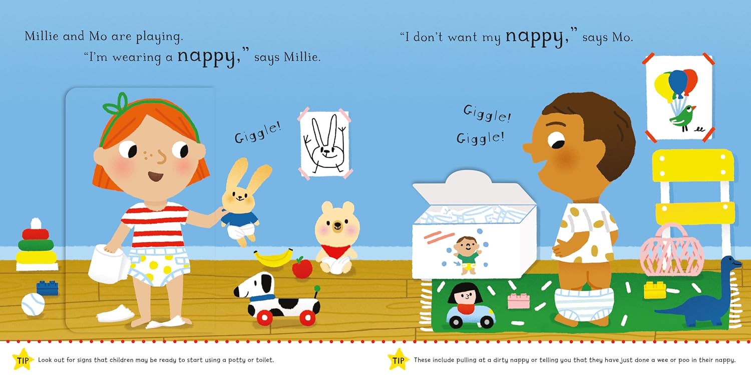 No More Nappies (Preloved Board Book)