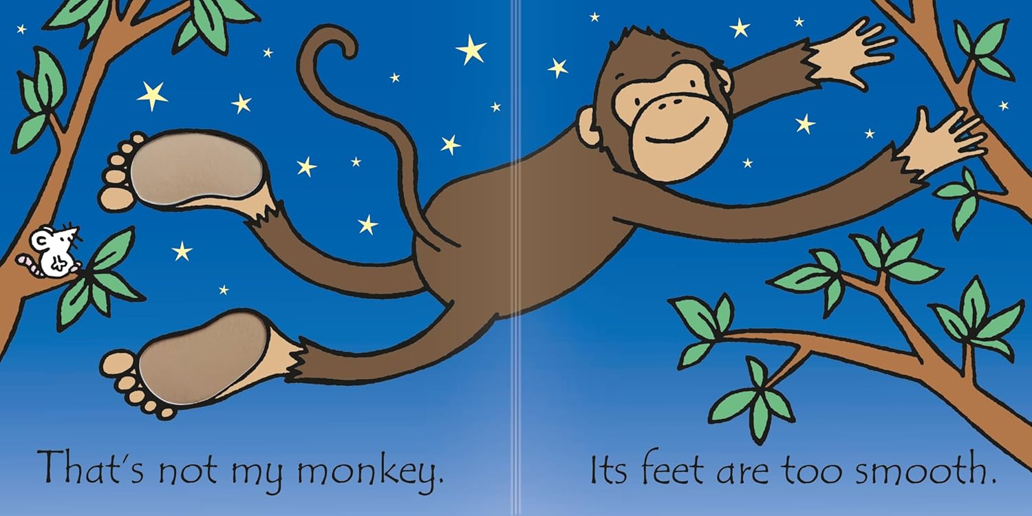 That's Not My Monkey Usborne Preloved Book