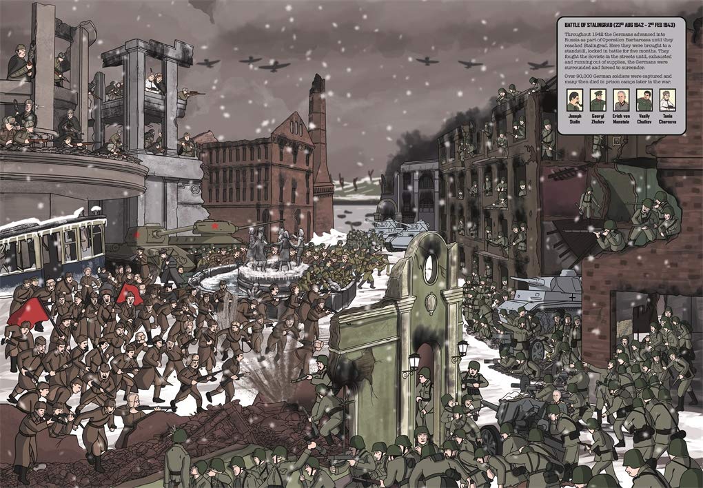 Where's Churchill?: A World War Two Search and Find Book Brand New