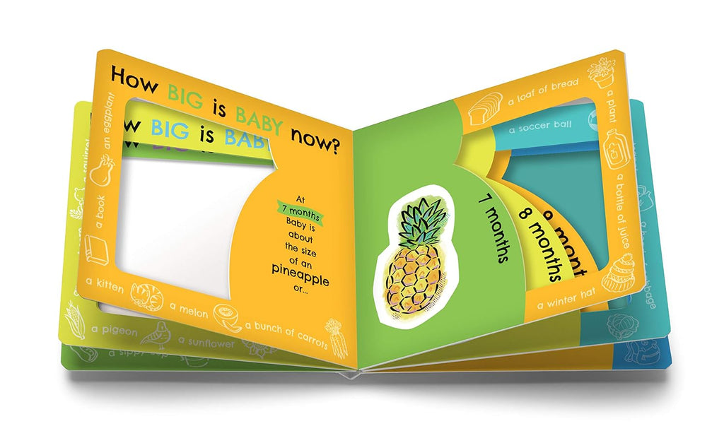 How Big Is Baby Now?: A New Baby Gift Book for Big Brothers and Big Sisters (Baby Shower Gift)