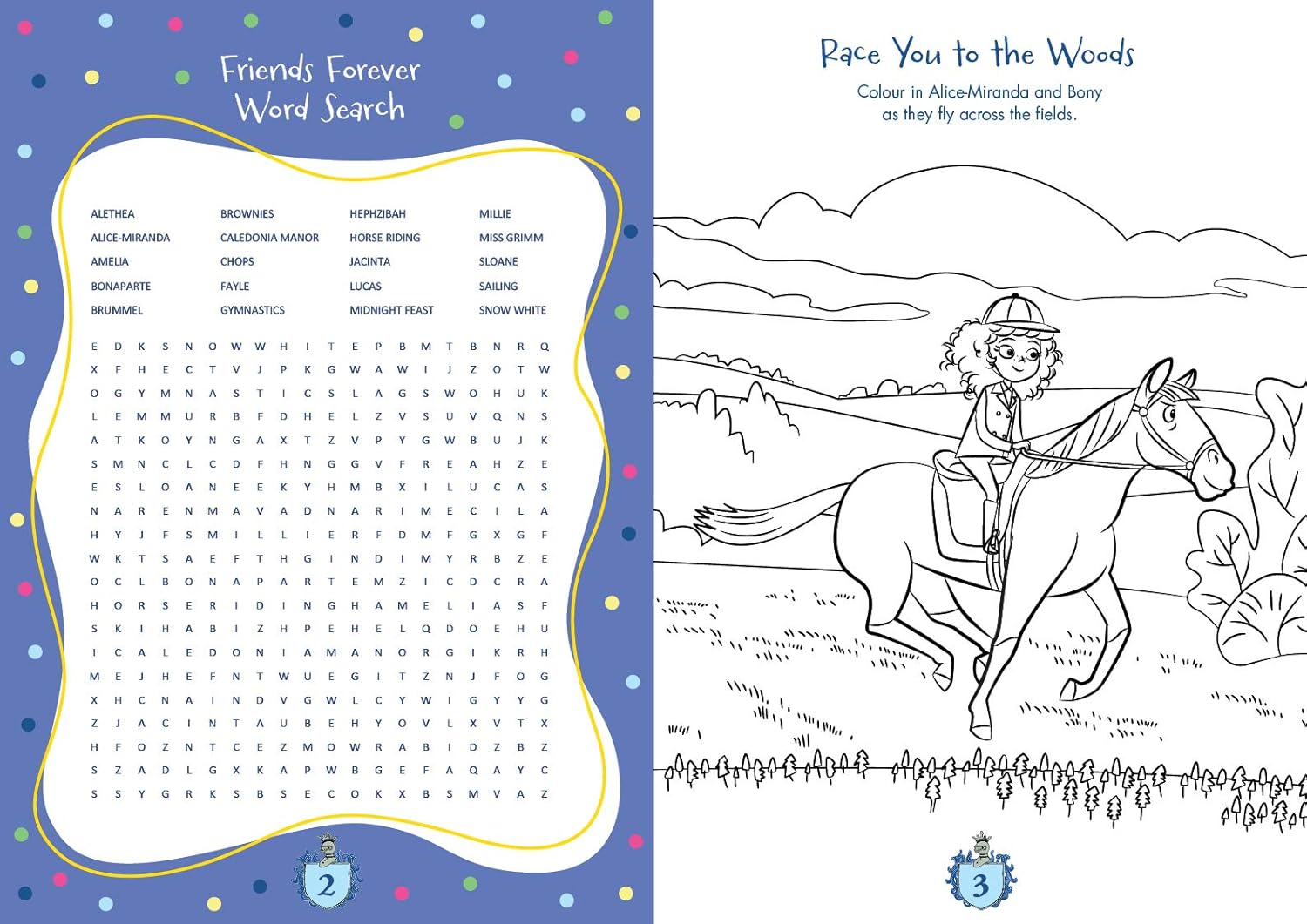 Alice-Miranda Friends Forever Activity Book