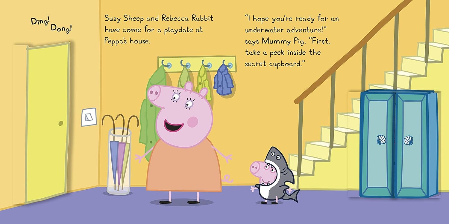 Peppa Pig: Peppa's Mermaid Friends: A Lift-the-Flap Book