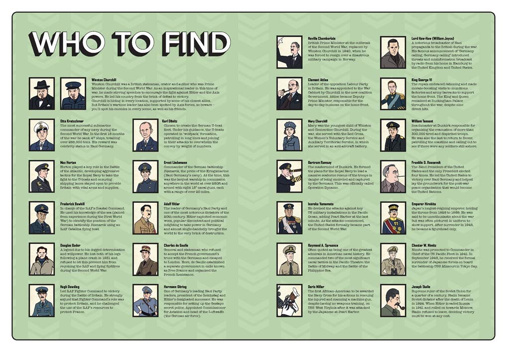 Where's Churchill?: A World War Two Search and Find Book Brand New