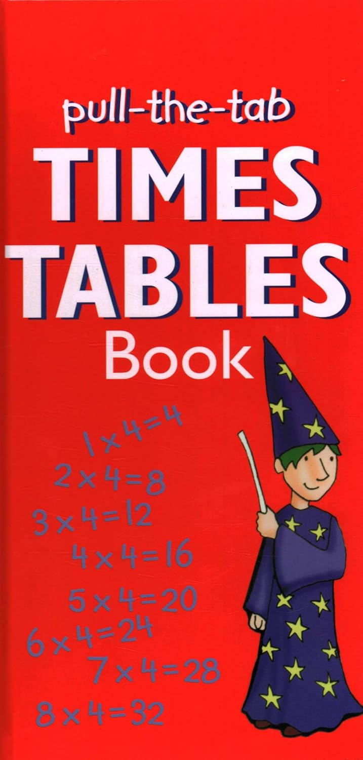 Pull-the-Tab - Times Table Book Preloved
