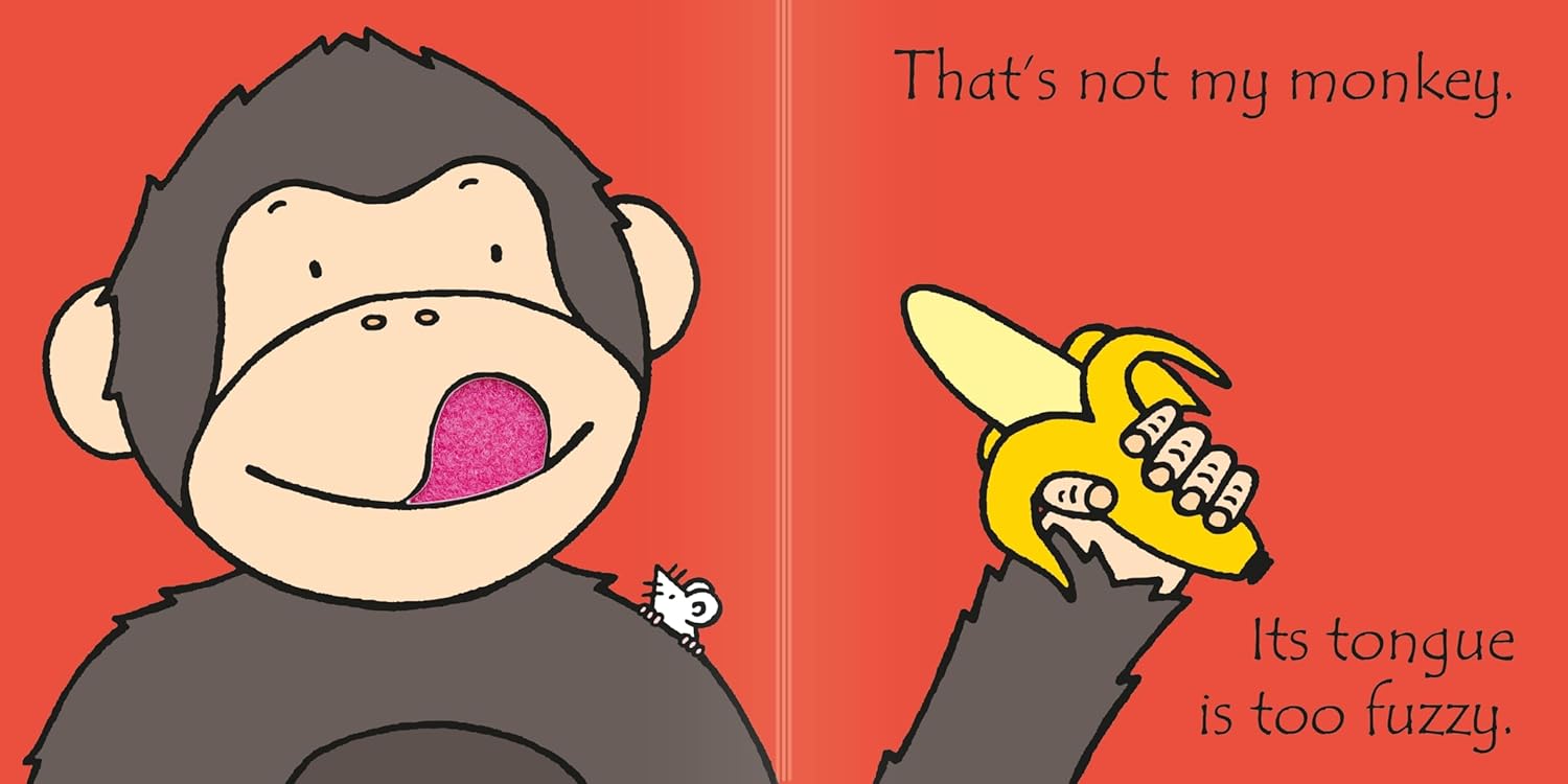 That's Not My Monkey Usborne Preloved Book