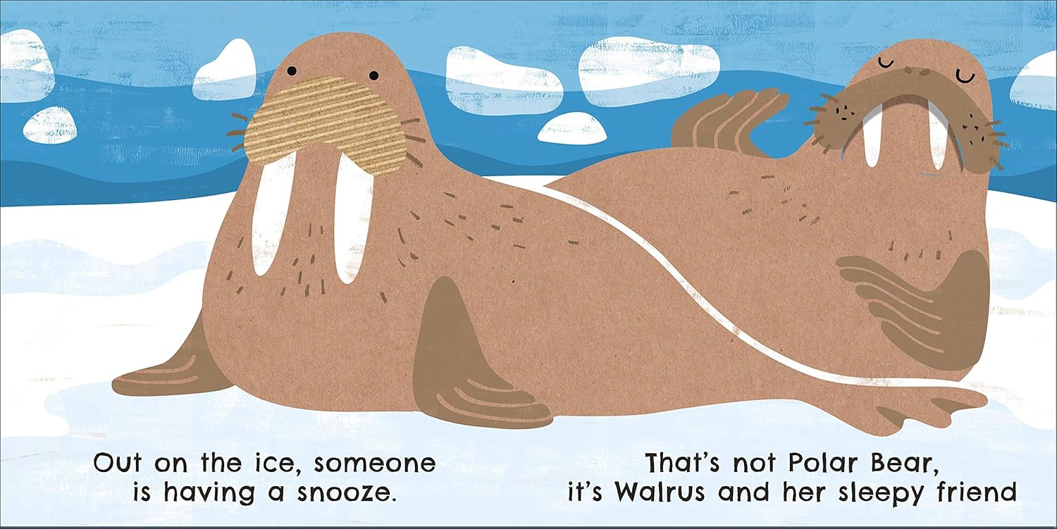 Eco Baby Where Are You Polar Bear?: A Plastic-free Touch and Feel Book (New Book)