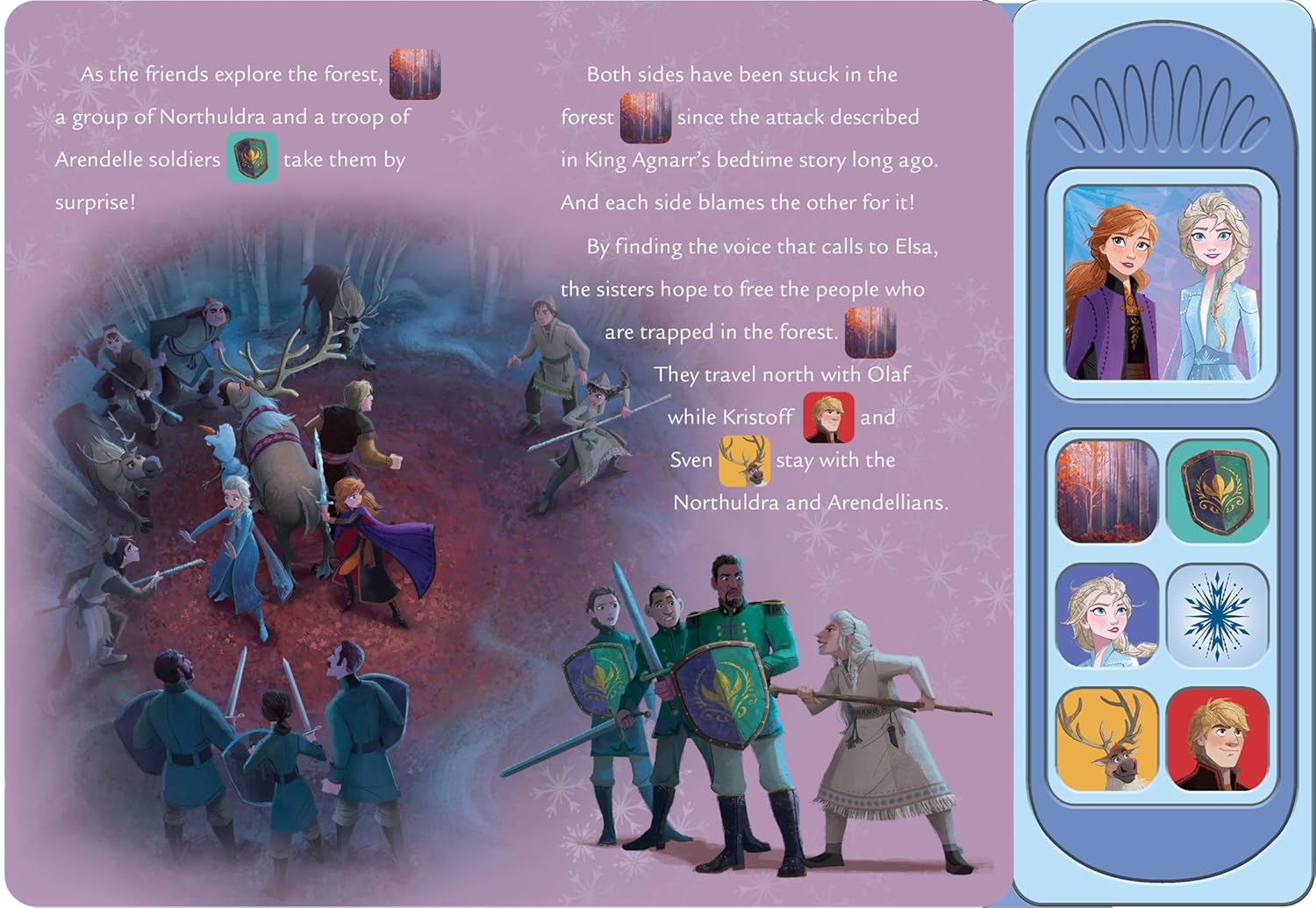 Disney Frozen 2 Elsa, Anna, and Olaf - Stronger Together Little Sound Book – PI Kids