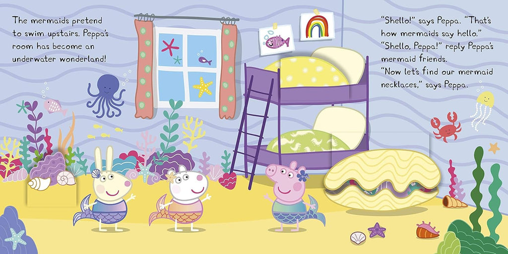 Peppa Pig: Peppa's Mermaid Friends: A Lift-the-Flap Book
