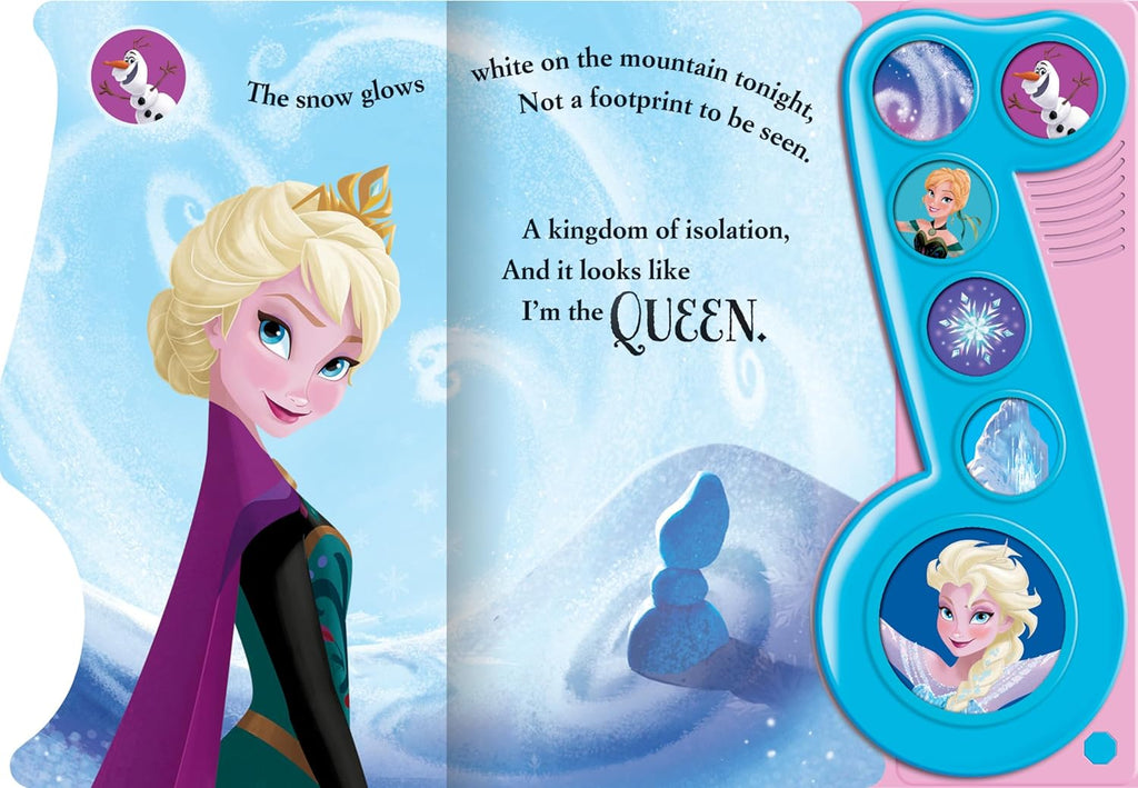 Disney Frozen - Let It Go Little Music Note Sound Book - PI Kids (Play-A-Song): Let It Go Sound Book
