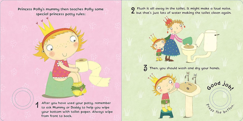 Princess Polly's Potty: A Noisy Sound Book