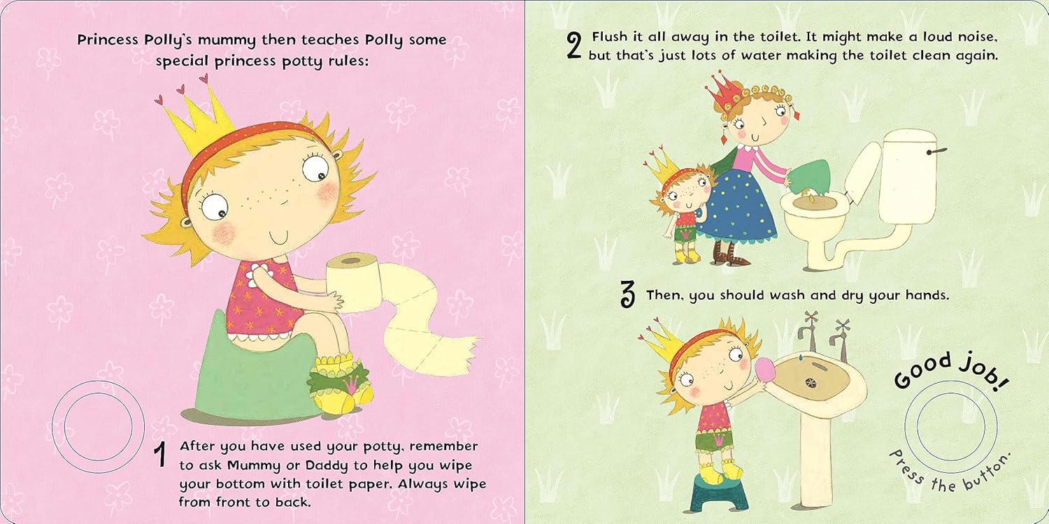 Princess Polly's Potty: A Noisy Sound Book