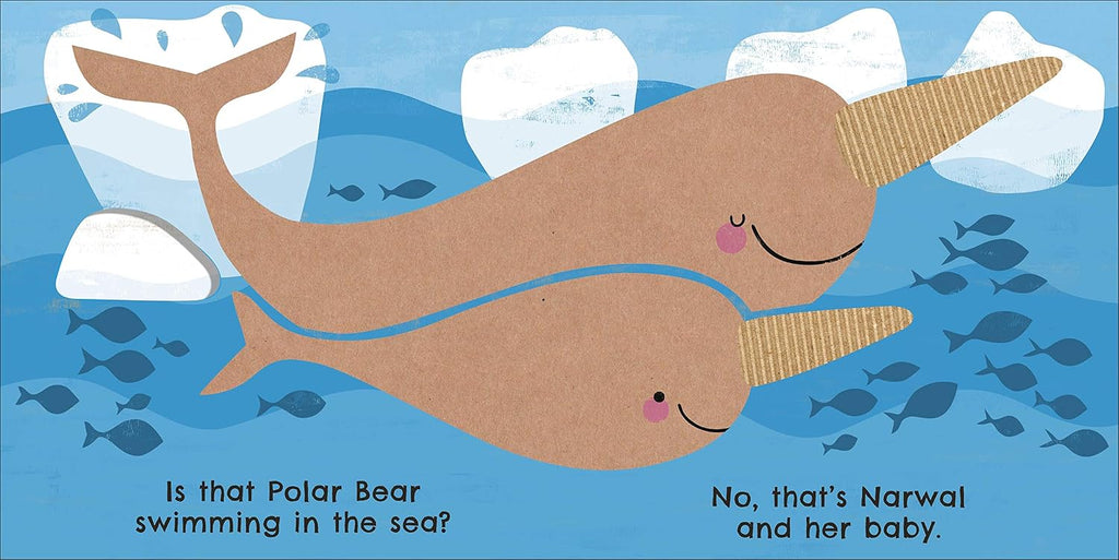 Eco Baby Where Are You Polar Bear?: A Plastic-free Touch and Feel Book (New Book)