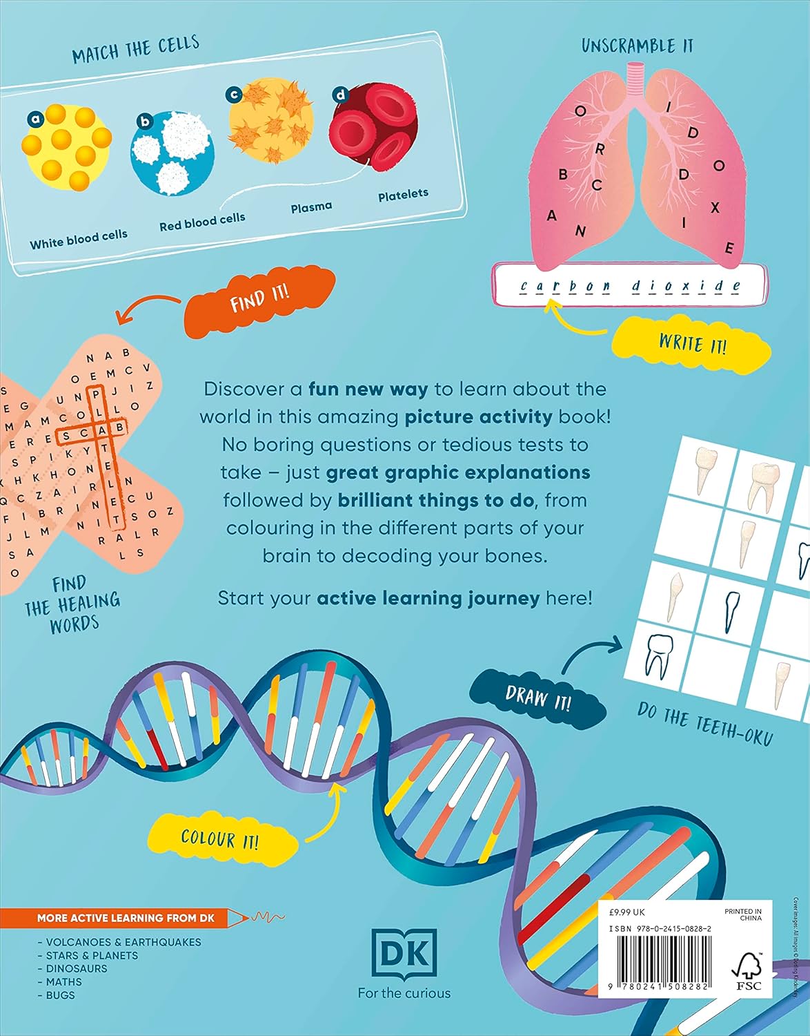 Human Body: Over 100 Brain-Boosting Activities that Make Learning Easy and Fun (DK Active Learning)