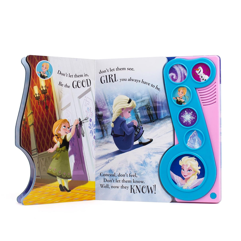 Disney Frozen - Let It Go Little Music Note Sound Book - PI Kids (Play-A-Song): Let It Go Sound Book