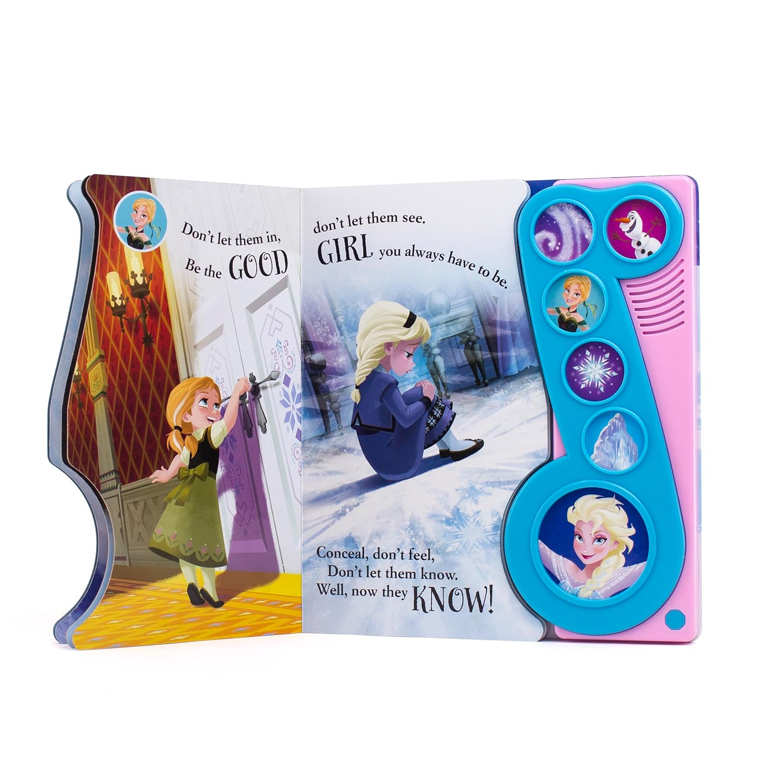 Disney Frozen - Let It Go Little Music Note Sound Book - PI Kids (Play-A-Song): Let It Go Sound Book