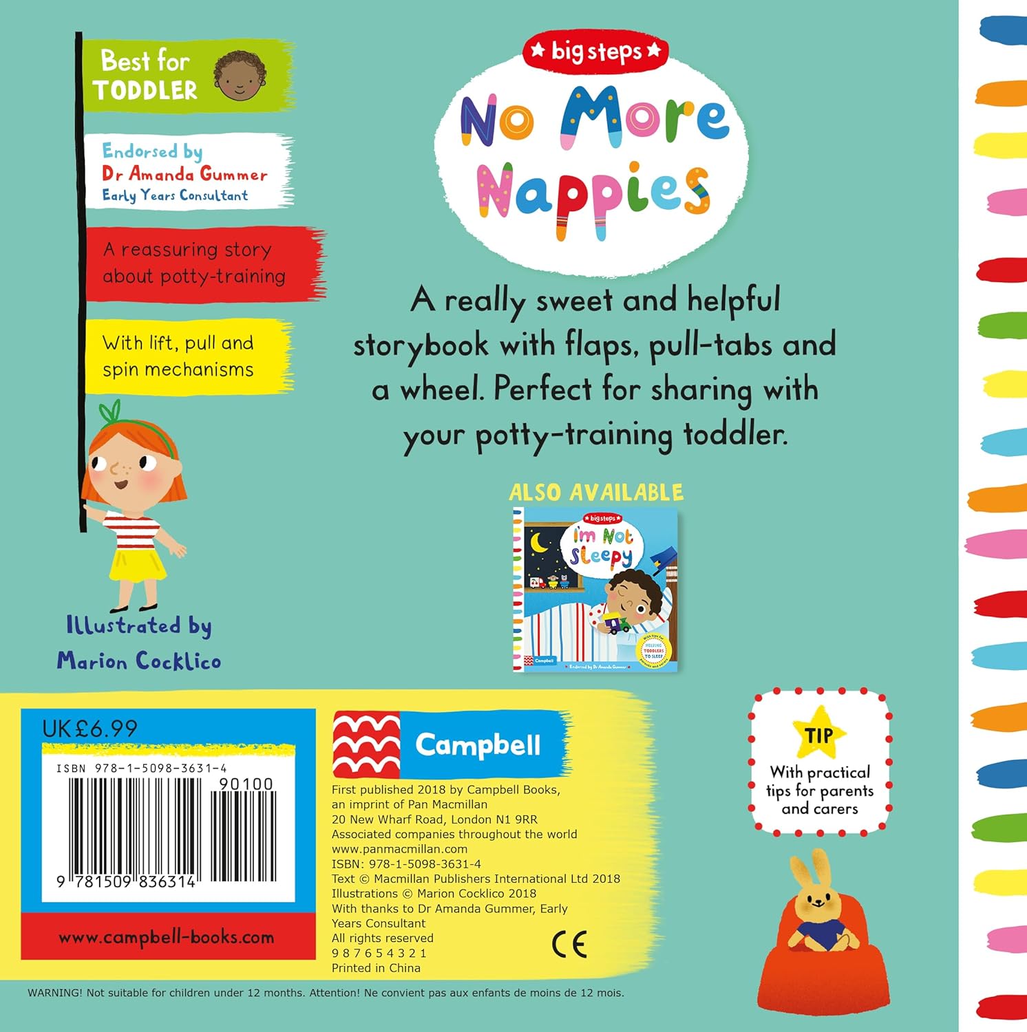 No More Nappies (Preloved Board Book)