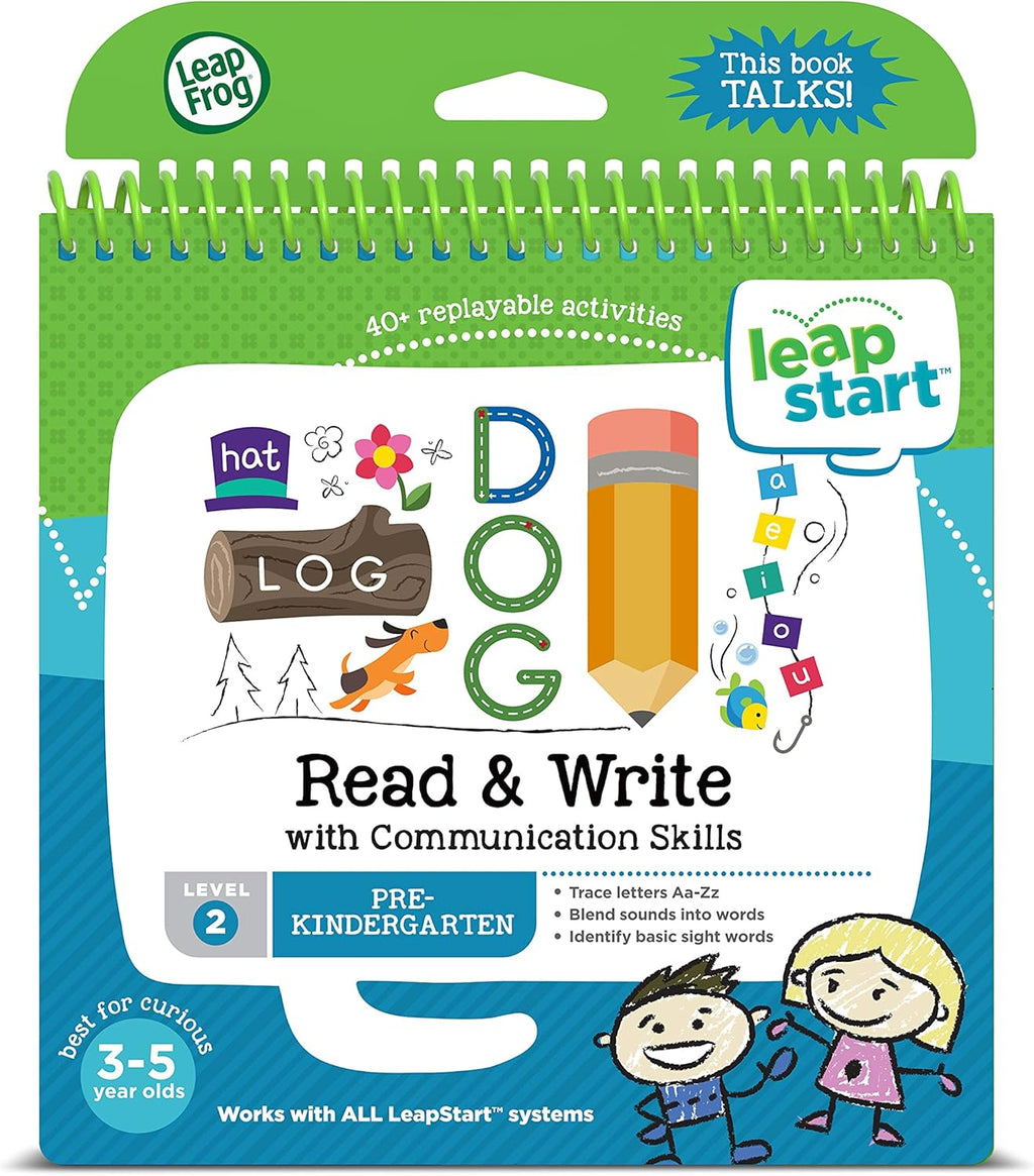 LeapFrog LeapStart Pre-Kindergarten Activity Book: Read and Write and Communication Skills