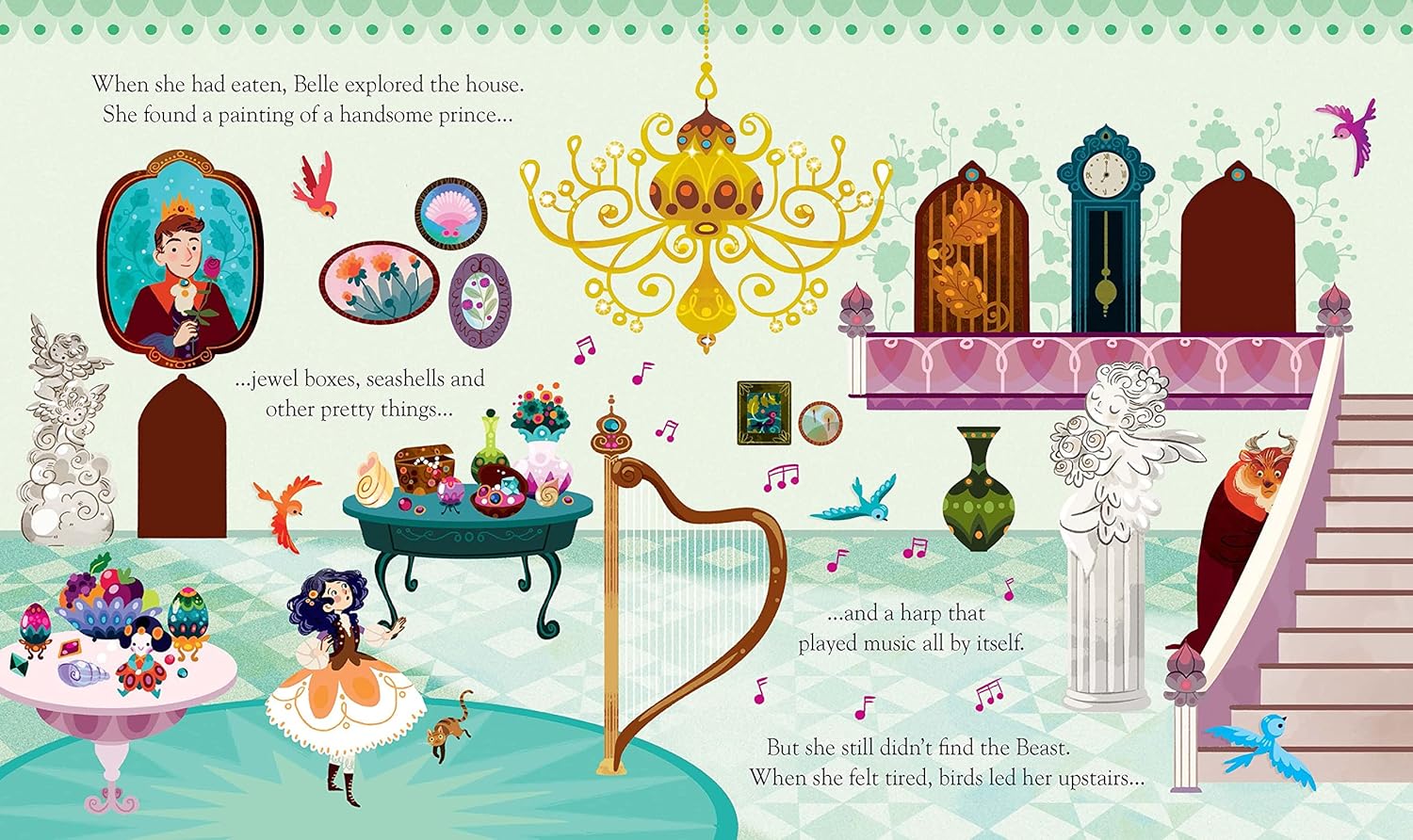 Peep Inside a Fairy Tale Beauty & the Beast (Peep Inside a Fairytale) Preloved Book