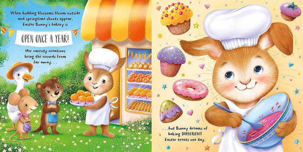 Easter Bunny's Bakery: Padded Preloved Board Book